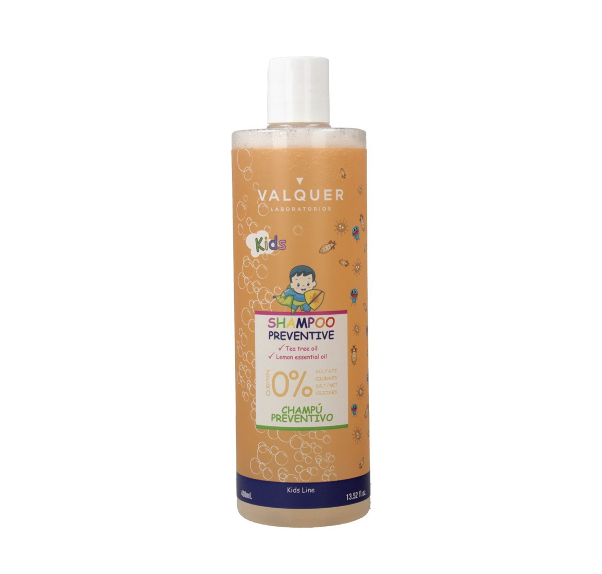 Válquer Детский шампунь с мягкой формулой Preventinve Child Shampoo