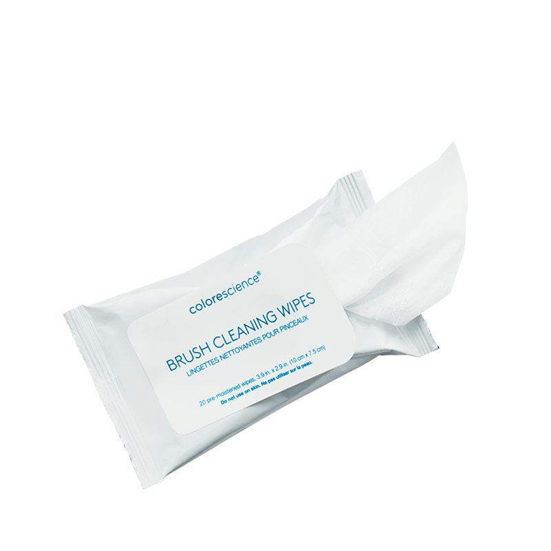 Colorescience Brush Cleaning Wipes - Серветки для очищення пензлів для макіяжу