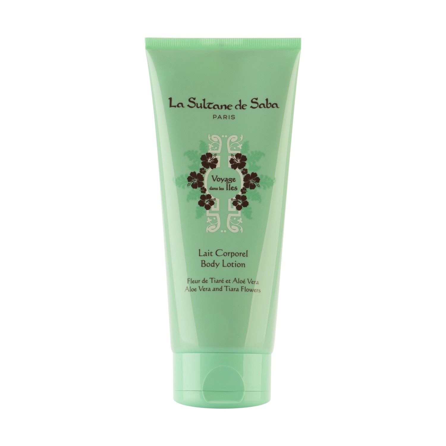La Sultane de Saba Lait Tahiti Tiare Flower Aloe Vera Body Lotion - Молочко для тіла Таїті Тіаре Алоє Вєра 