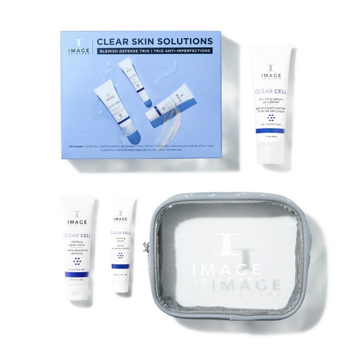 Image Skincare Facial Set Clear Skin Solution - Набор терапия акне