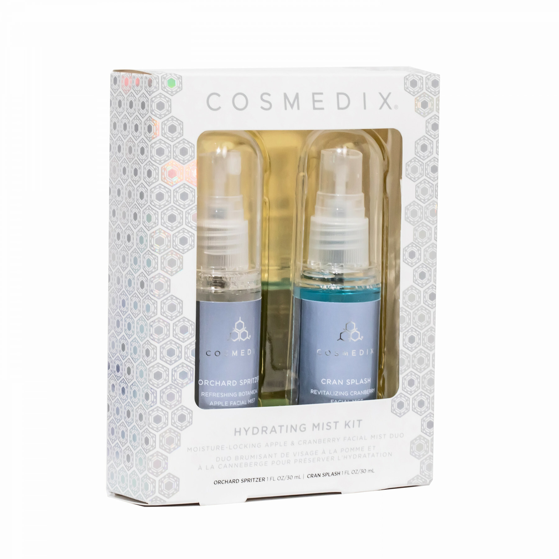 Cosmedix Увлажняющий дуэт с экстрактом яблока и клюквы Hydrating Mist Kit Cosmedix Увлажняющий дуэт с экстрактом яблока и клюквы Hydrating Mist Kit