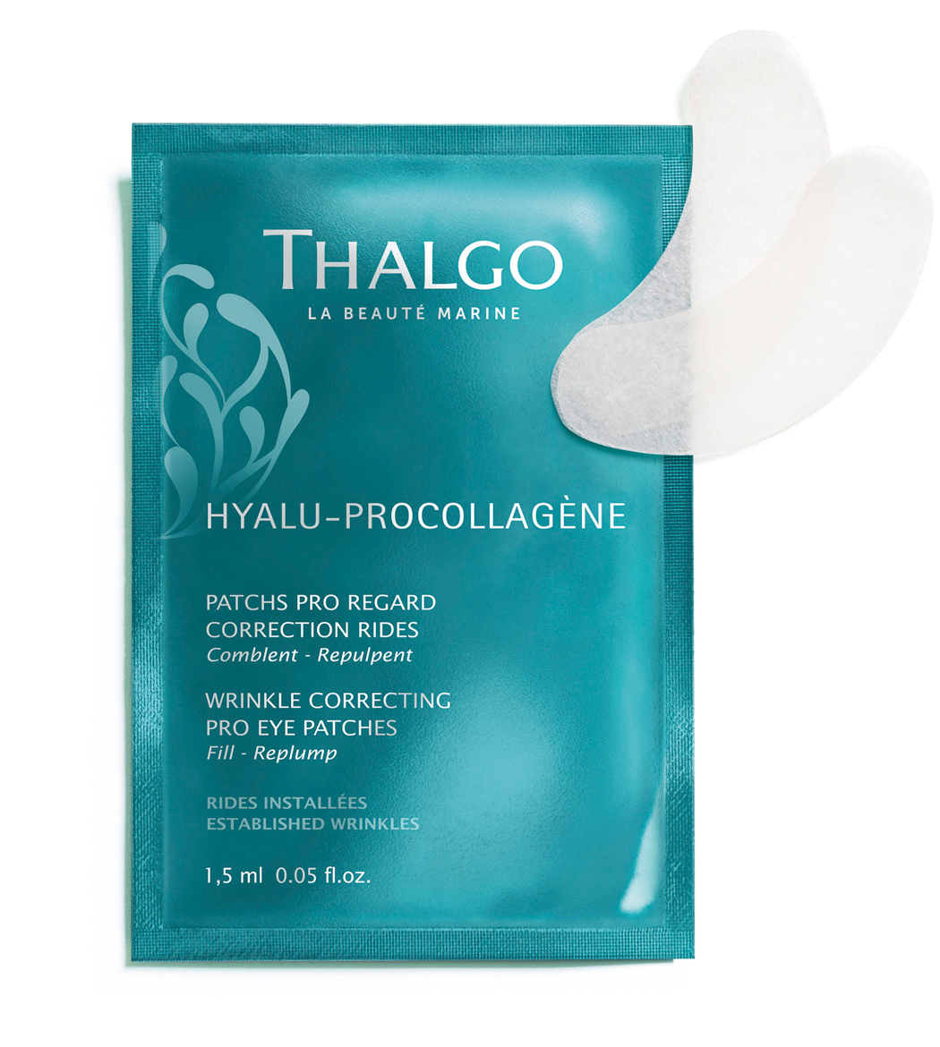 Thalgo Пластир-маска для очей "Коректор зморшок" Hyalu-Procollagene Wrinkle Correcting Pro Eye Patches