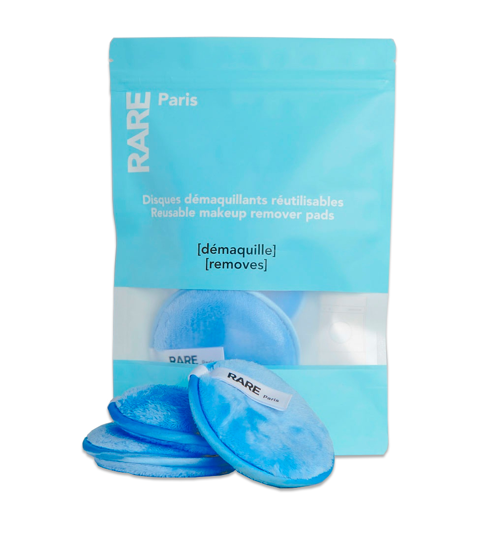 Rare Paris Многоразовые диски для снятия макияжа Carbone Glace Reusable Makeup Remover Pads Rare Paris Многоразовые диски для снятия макияжа Carbone Glace Reusable Makeup Remover Pads