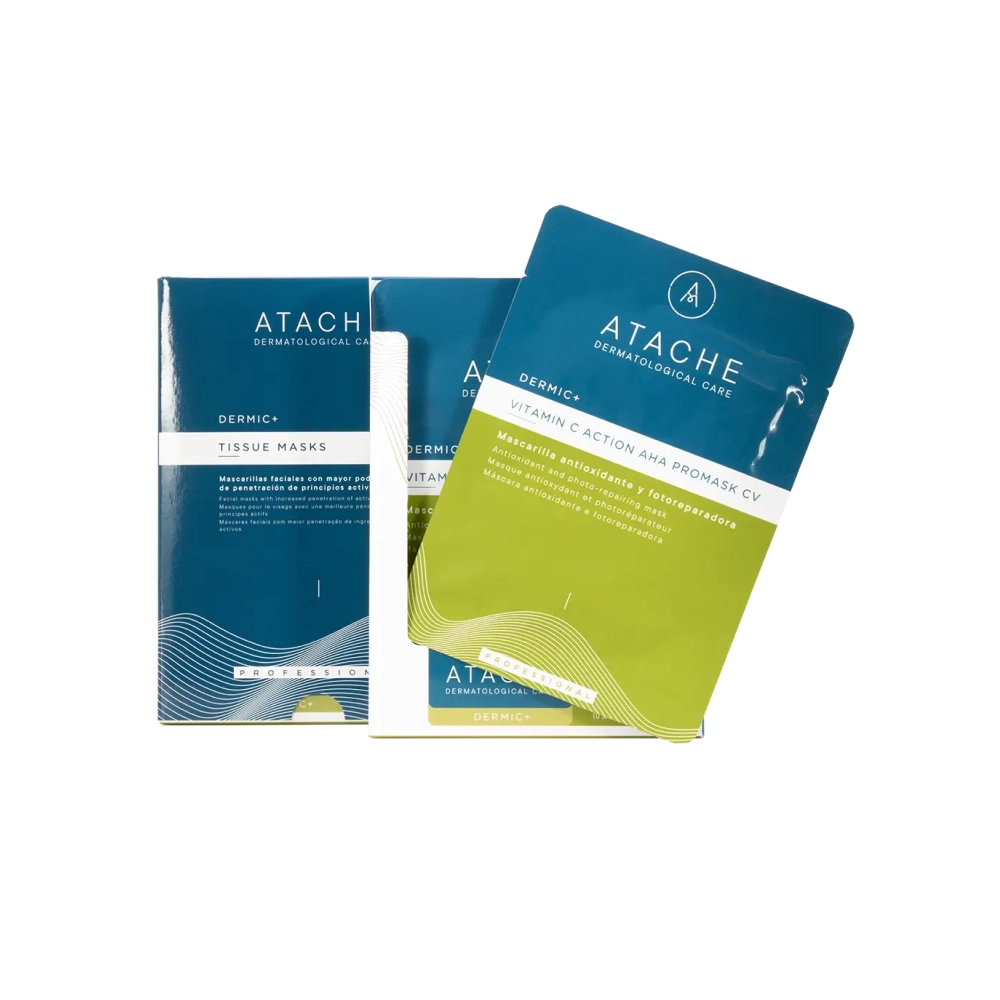 ATACHE Vitamin C Action AHA PROMASK CV - Антиоксидантная маска с витамином С
