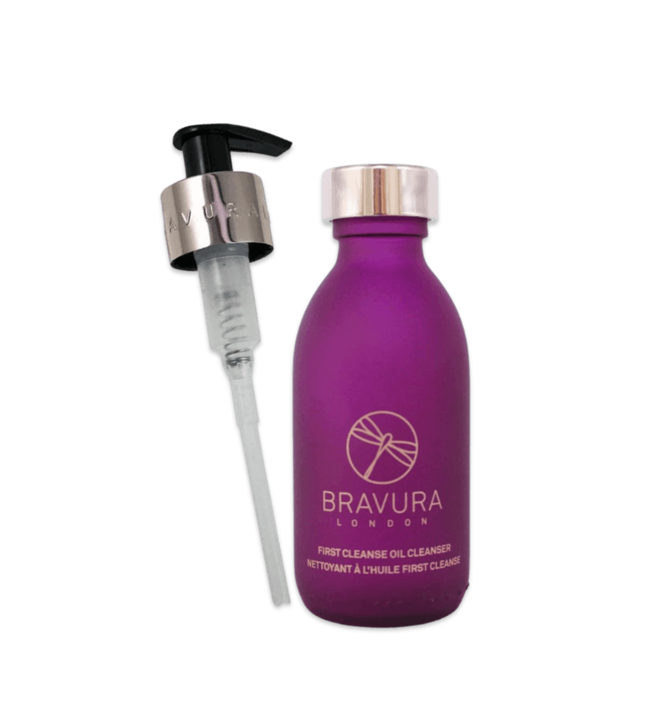 Bravura London First Cleanse Oil with Pump Top - Глибоко очисна гідрофільна олія