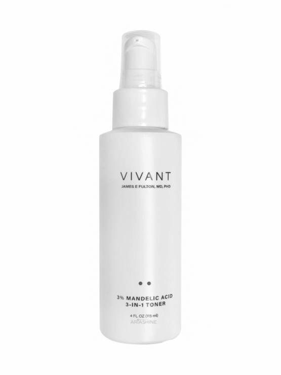 Vivant Тонер с 3% миндальной кислотой Mandelic Acid 3-in-1 Toner