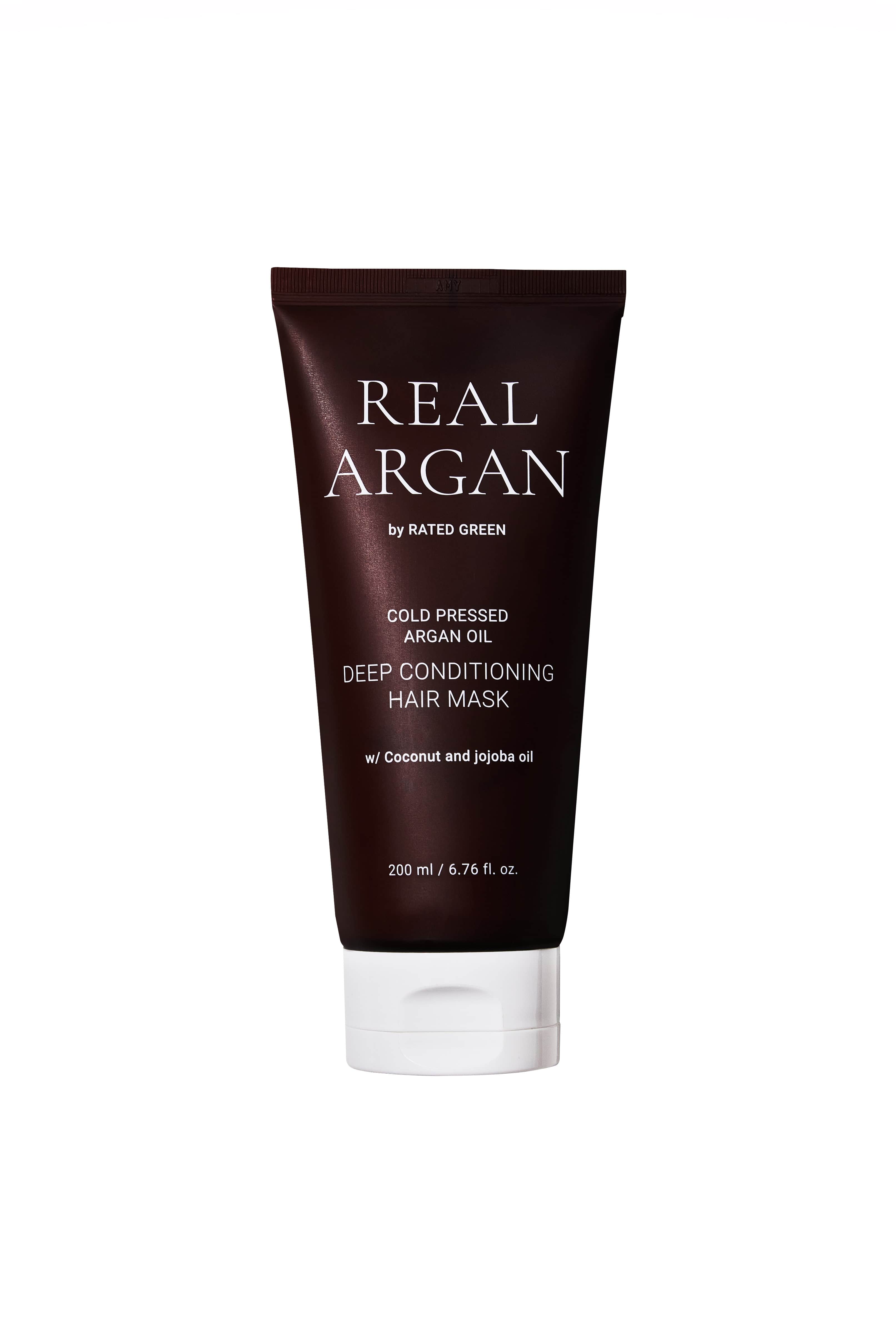 RATED GREEN Real Argan Deep Conditioning Hair Mask - Глибоко кондиціонуюча маска з аргановою олією