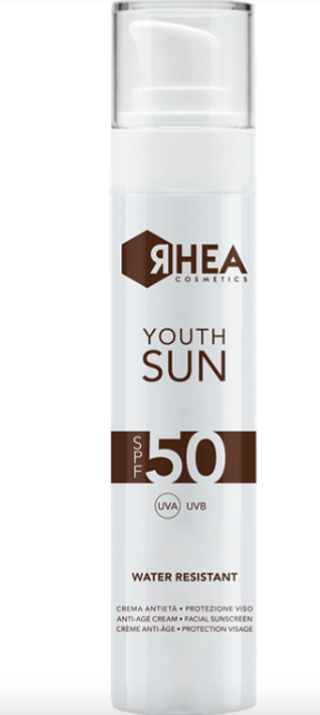 Rhea Cosmetics Солнцезащитный антивозрастной крем YouthSun SPF 50 Anti-Age Cream Facial Sunscreen