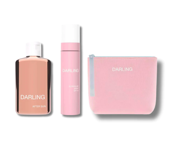 DARLING Protect Repair Набор продуктов для безопасного загара в брендированной косметичке