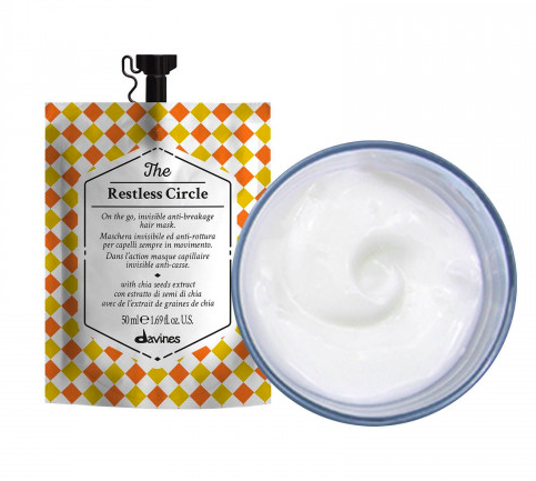 Davines The Restless Circle Hair Mask - Невидима маска проти ламкості волосся