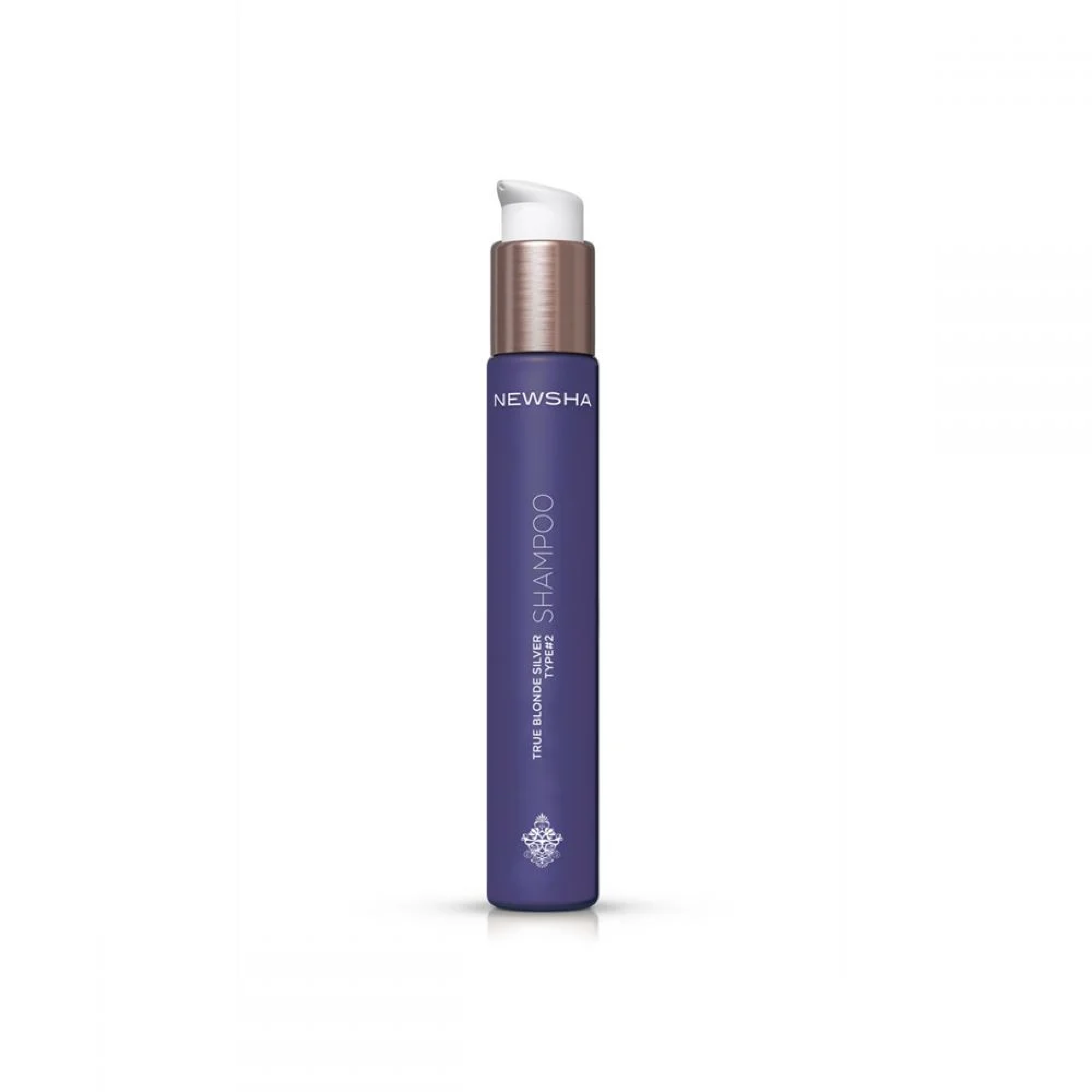 Newsha True Blonde Silver Shampoo Type #2 - Шампунь з фіолетовим пігментом для блондинок