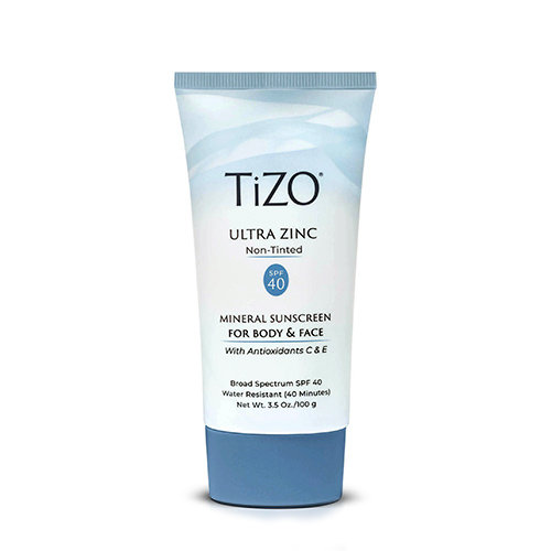 TiZO Ultra Zinc Body & Face Non-Tinted SPF40 - Минеральный cолнцезащитный крем для лица и тела без оттенка