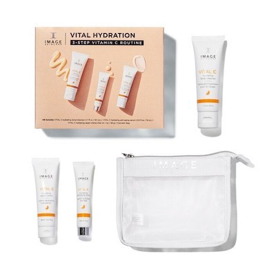 Image Skincare Vital Hydration 3-Step Vitamin C Routine - Набор для глубокого увлажнения