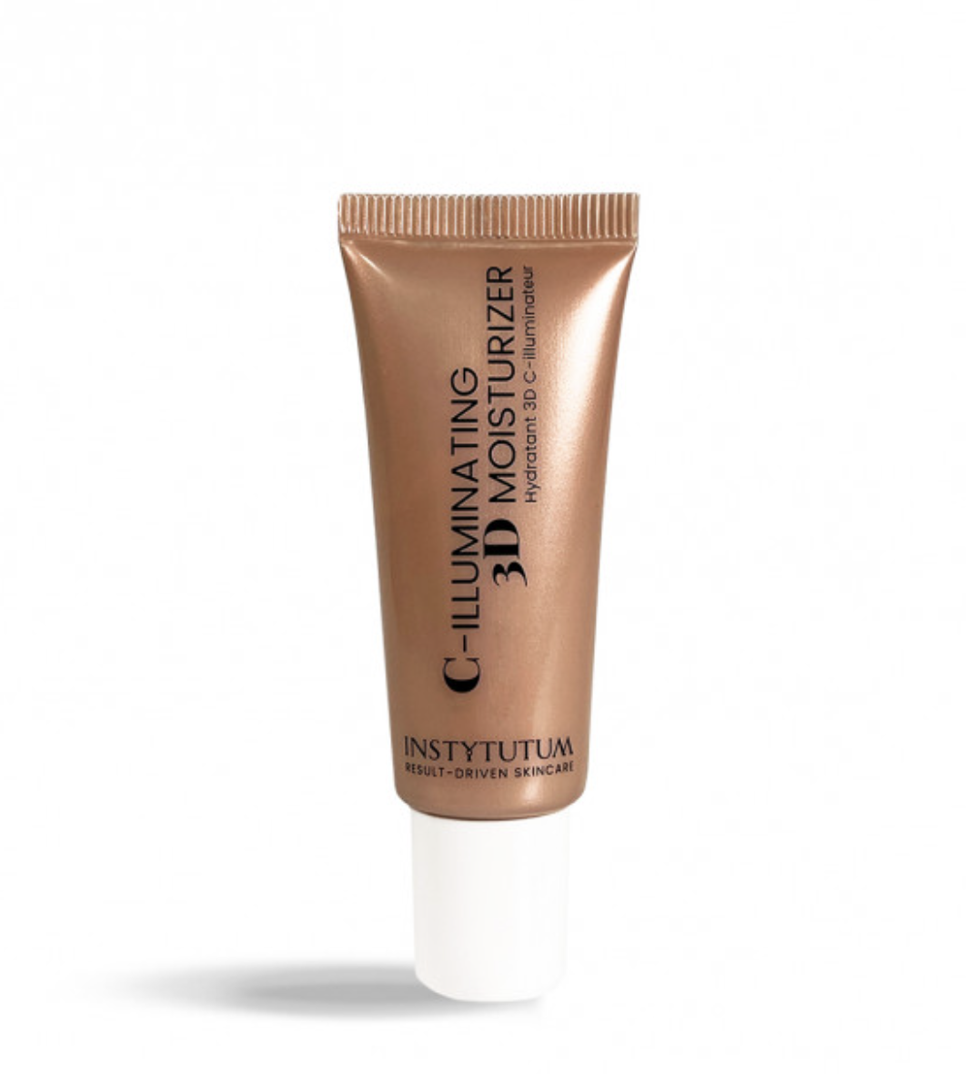 Instytutum C-Illuminating 3D Moisturizer Mini - Увлажняющий крем с эффектом сияния миниатюра