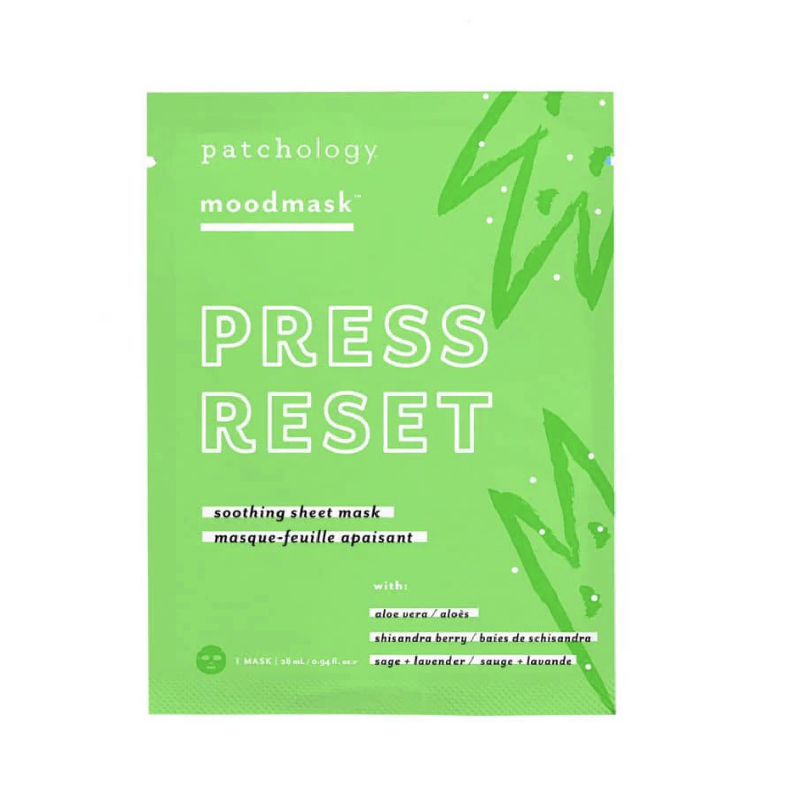 Patchology MoodMask Press Reset - Восстанавливающая маска Patchology MoodMask Press Reset - Восстанавливающая маска