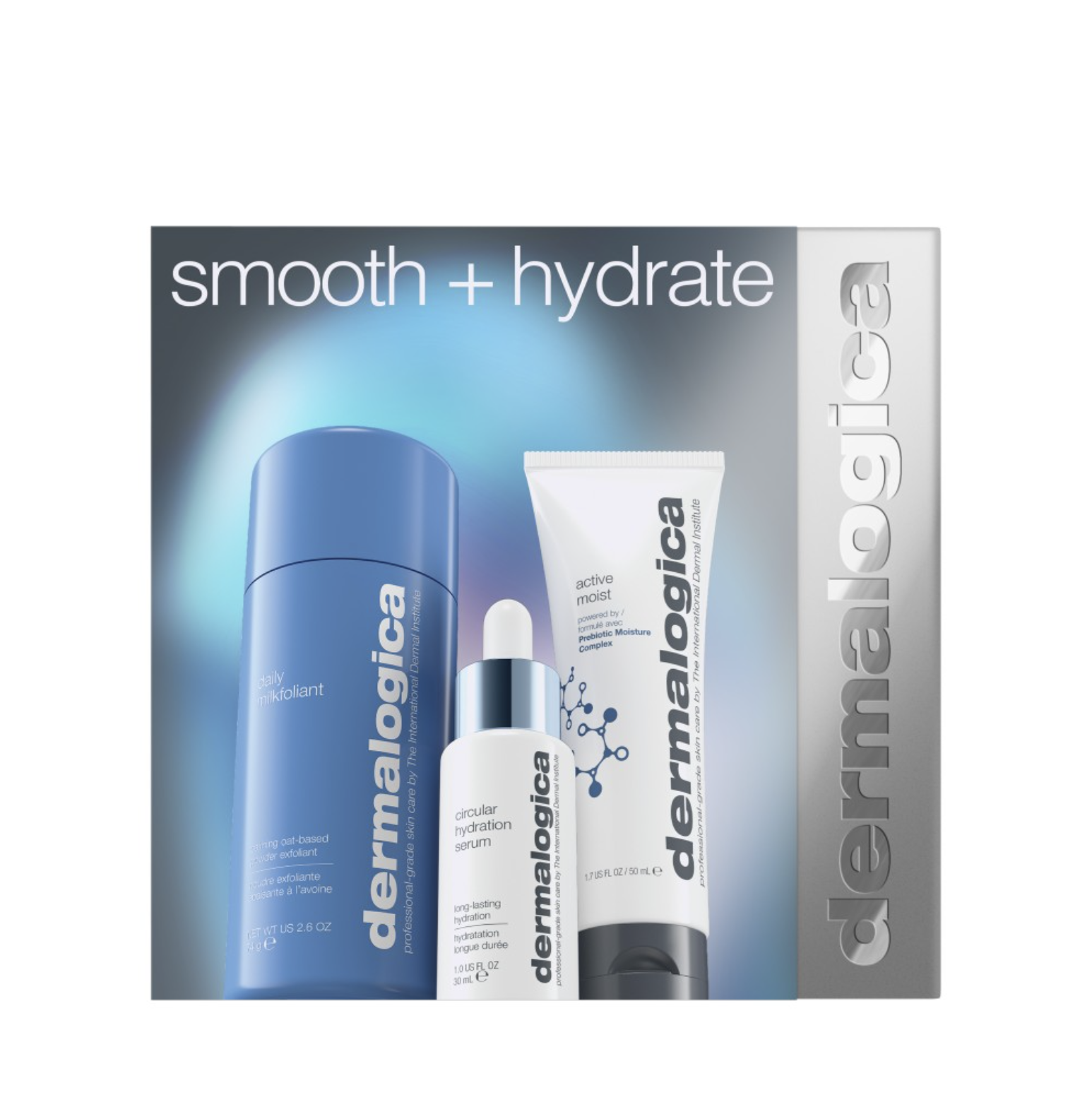 Dermalogica Smooth and Hydrate Kit - Трио бестселлеров для Восстановления и Увлажнения кожи