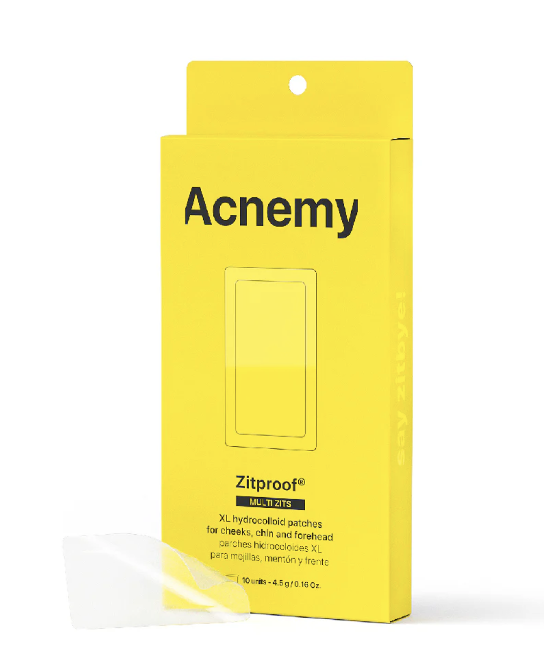 Acnemy Zitproof Multizits - Пластыри для лба, подбородка и щек XL