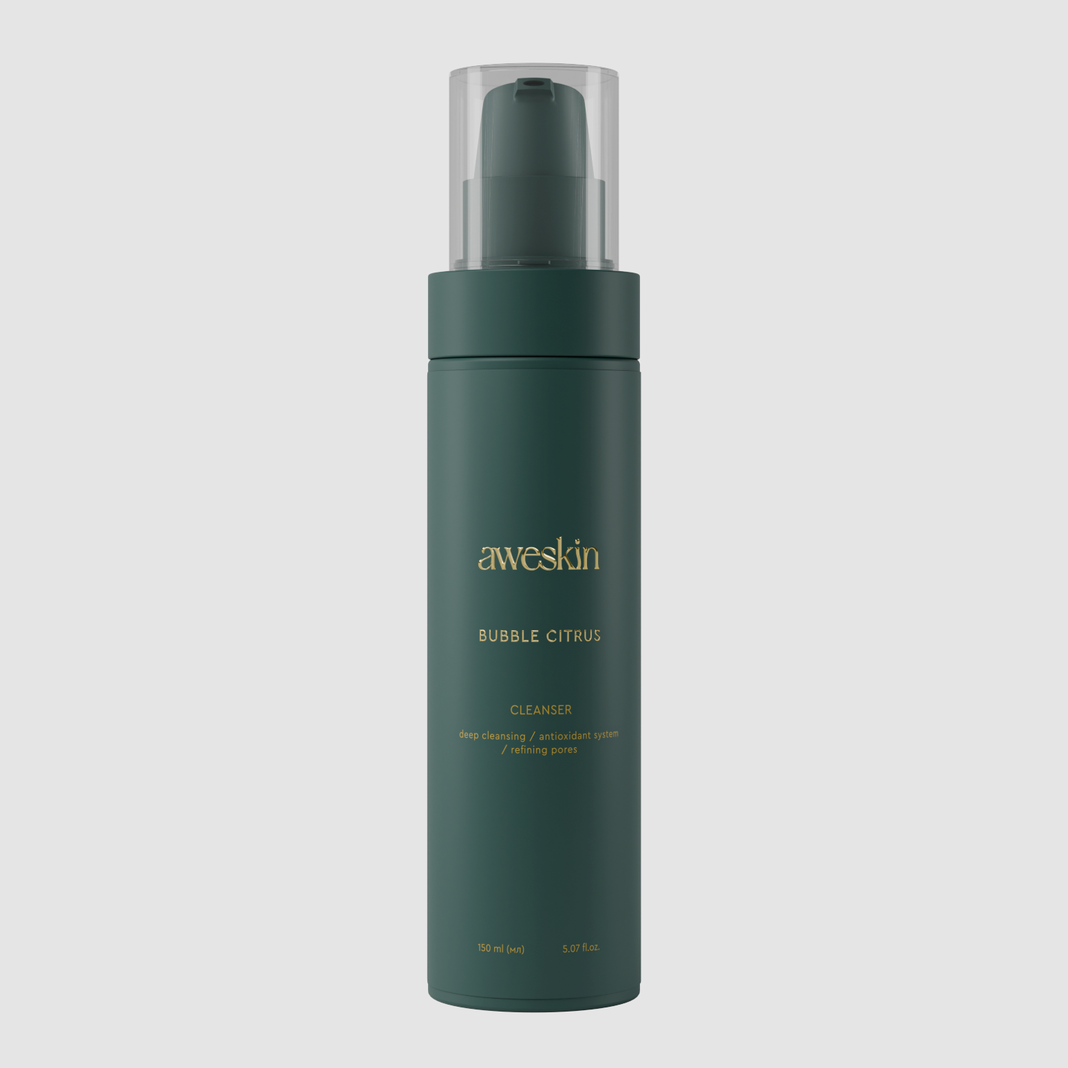 Aweskin Bubble Citrus Cleanser - Гель для умывания