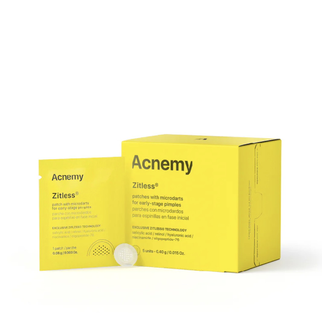 Acnemy Zitless Patch With Microdarts For Early-stage Pimples - Пластырь с микроиглами для ранних стадий прыщей
