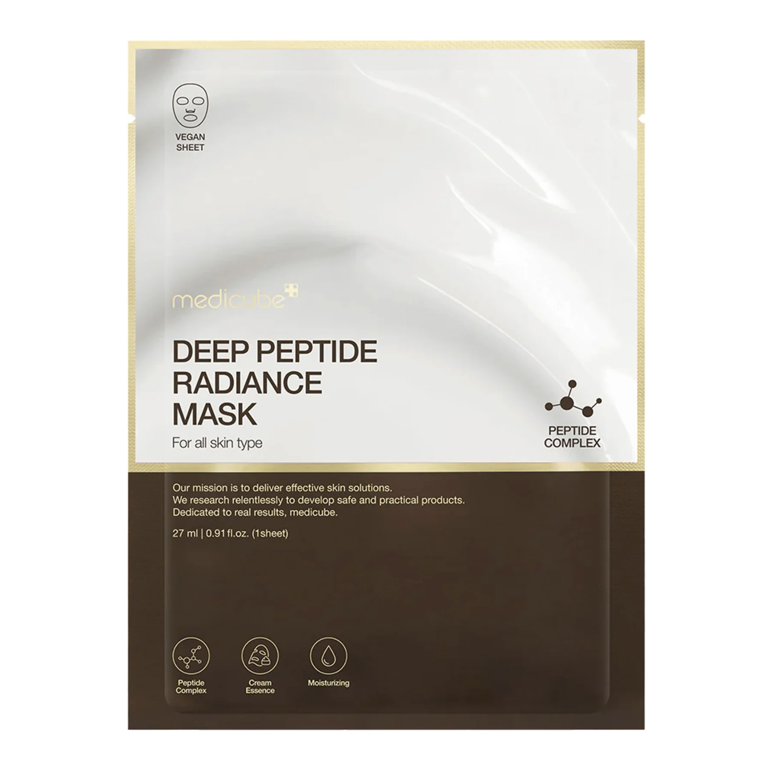Medicube Deep Peptide Radiance Mask - Регенерирующая кремовая маска с пептидами Medicube Deep Peptide Radiance Mask - Регенерирующая кремовая маска с пептидами