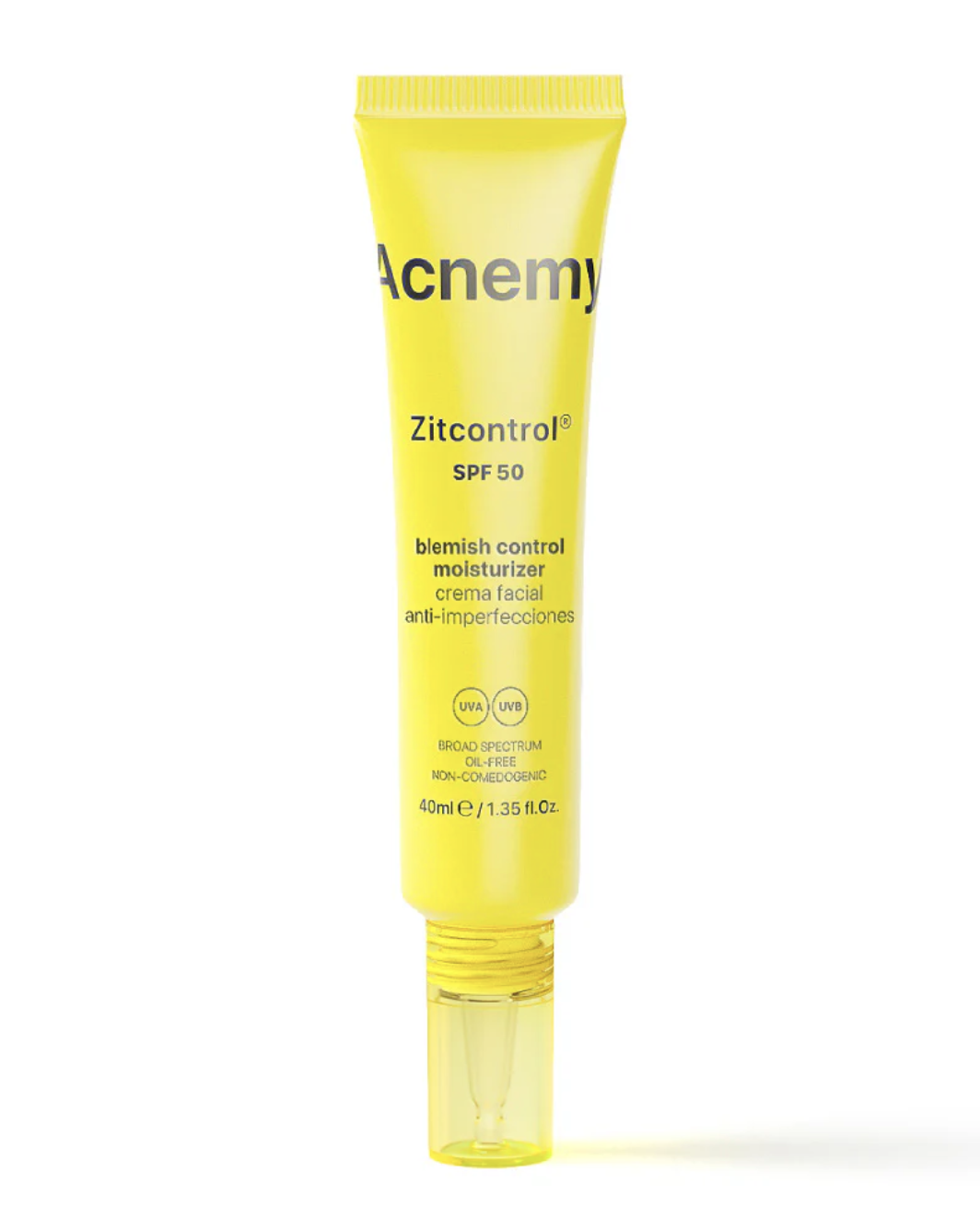 Acnemy Zitcontrol SPF50 Daily Blemish Treatment - Солнцезащитный крем Acnemy Zitcontrol SPF50 Daily Blemish Treatment - Солнцезащитный крем