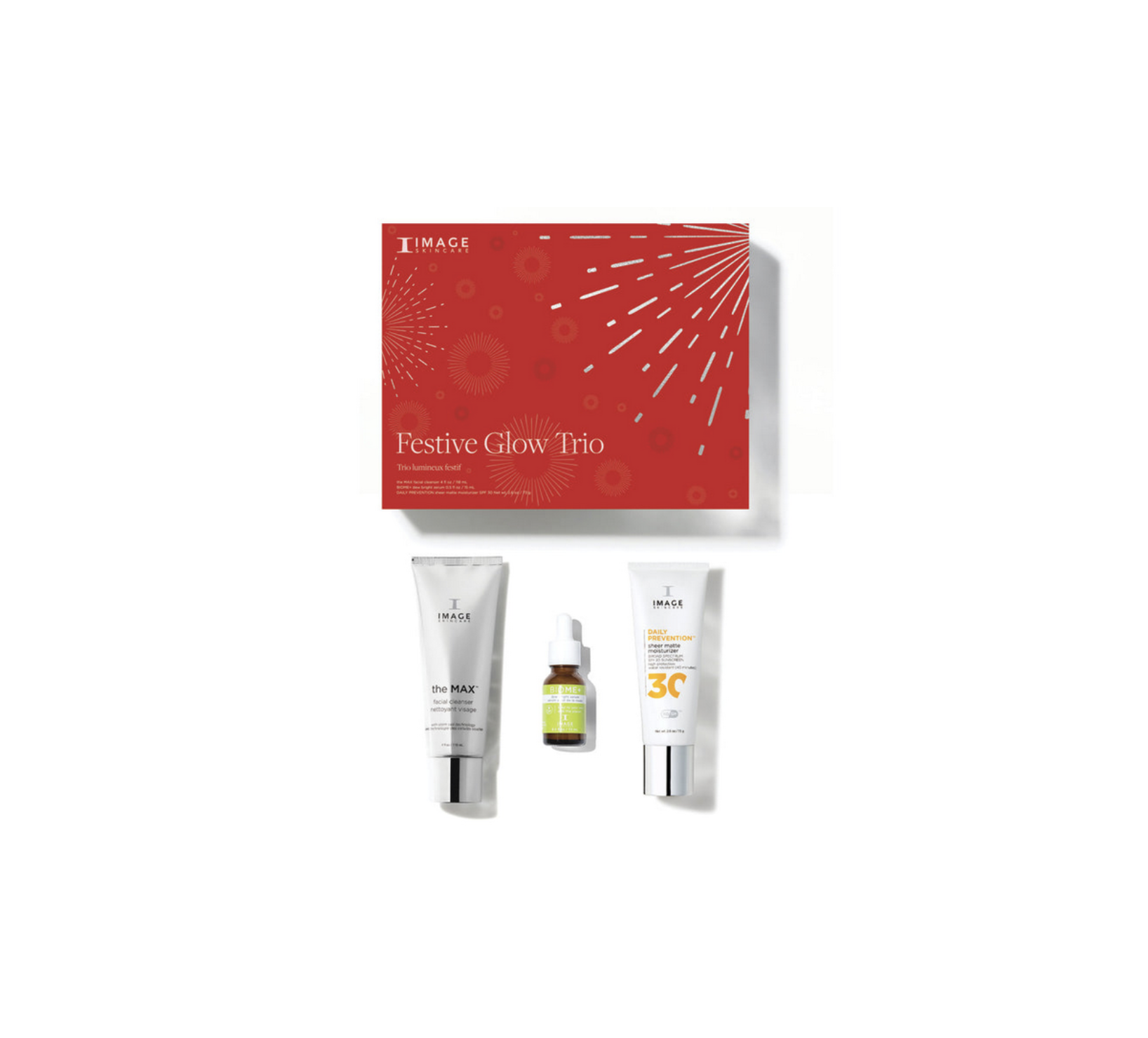 Image Skincare Festive Glow Trio - Лимитированный подарочный набор Праздничное сияние
