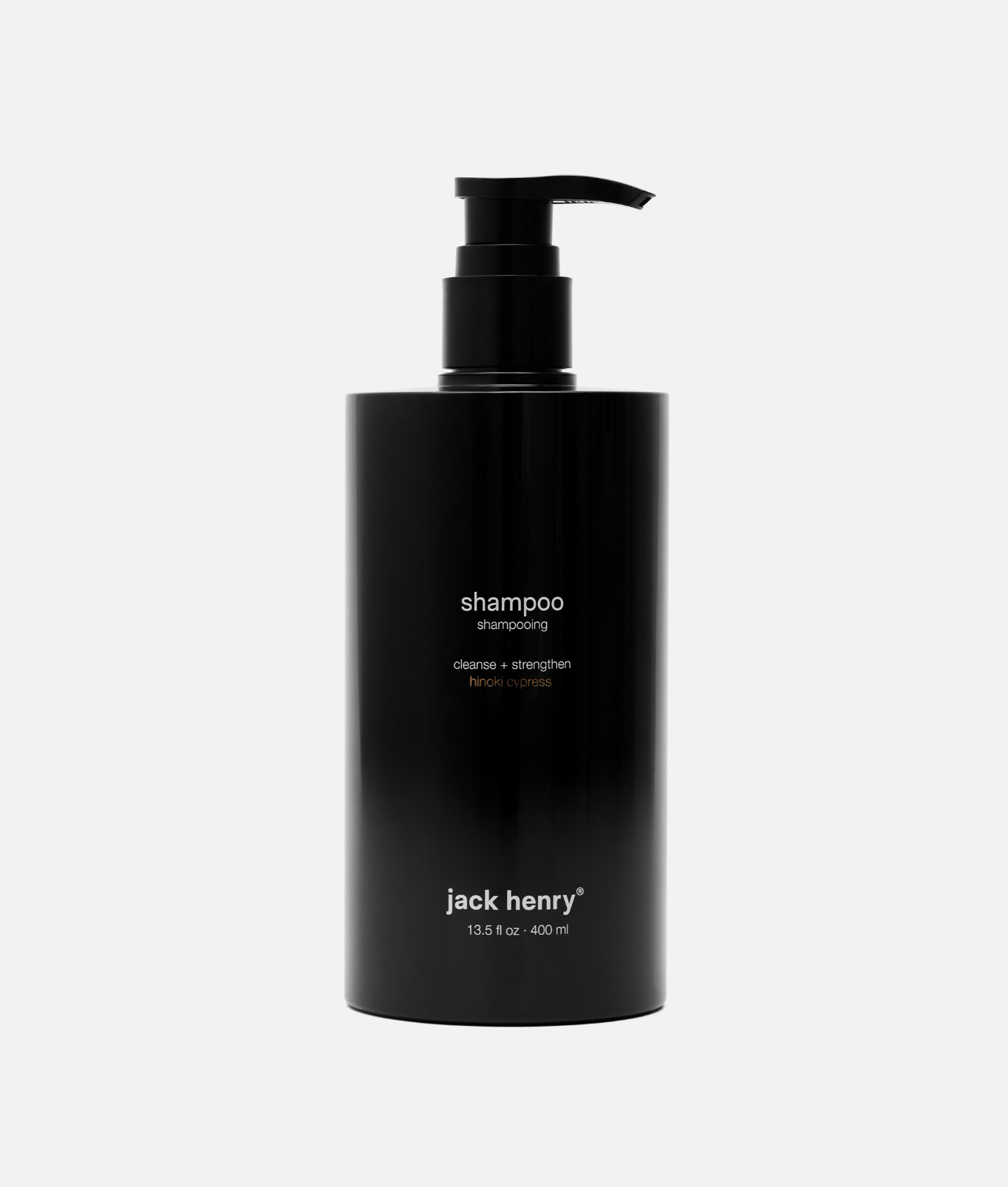 Jack Henry Shampoo Hinoki Cypress - Шампунь з пептидами та рослинними суперфудами