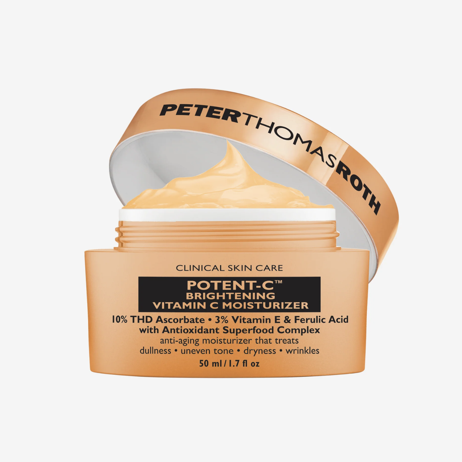 Peter Thomas Roth Potent C Power Moisturizer - Антиоксидантный крем для лица с витамином С Peter Thomas Roth Potent C Power Moisturizer - Антиоксидантный крем для лица с витамином С