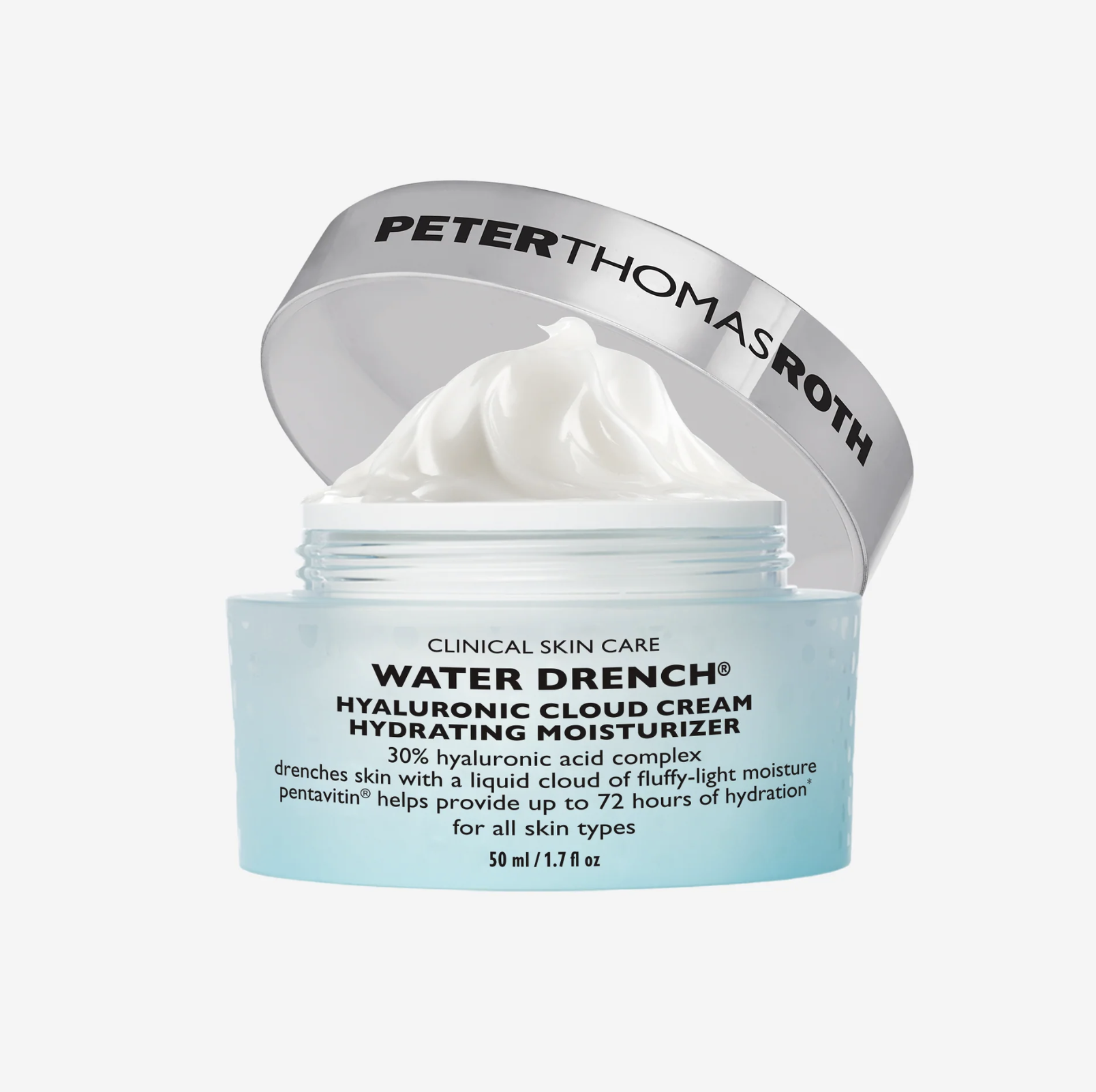 Peter Thomas Roth Water Drench Hyaluronic Cloud Cream Hydrating Moisturizer - Увлажняющий крем для лица с гиалуроновой кислотой Peter Thomas Roth Water Drench Hyaluronic Cloud Cream Hydrating Moisturizer - Увлажняющий крем для лица с гиалуроновой кислотой