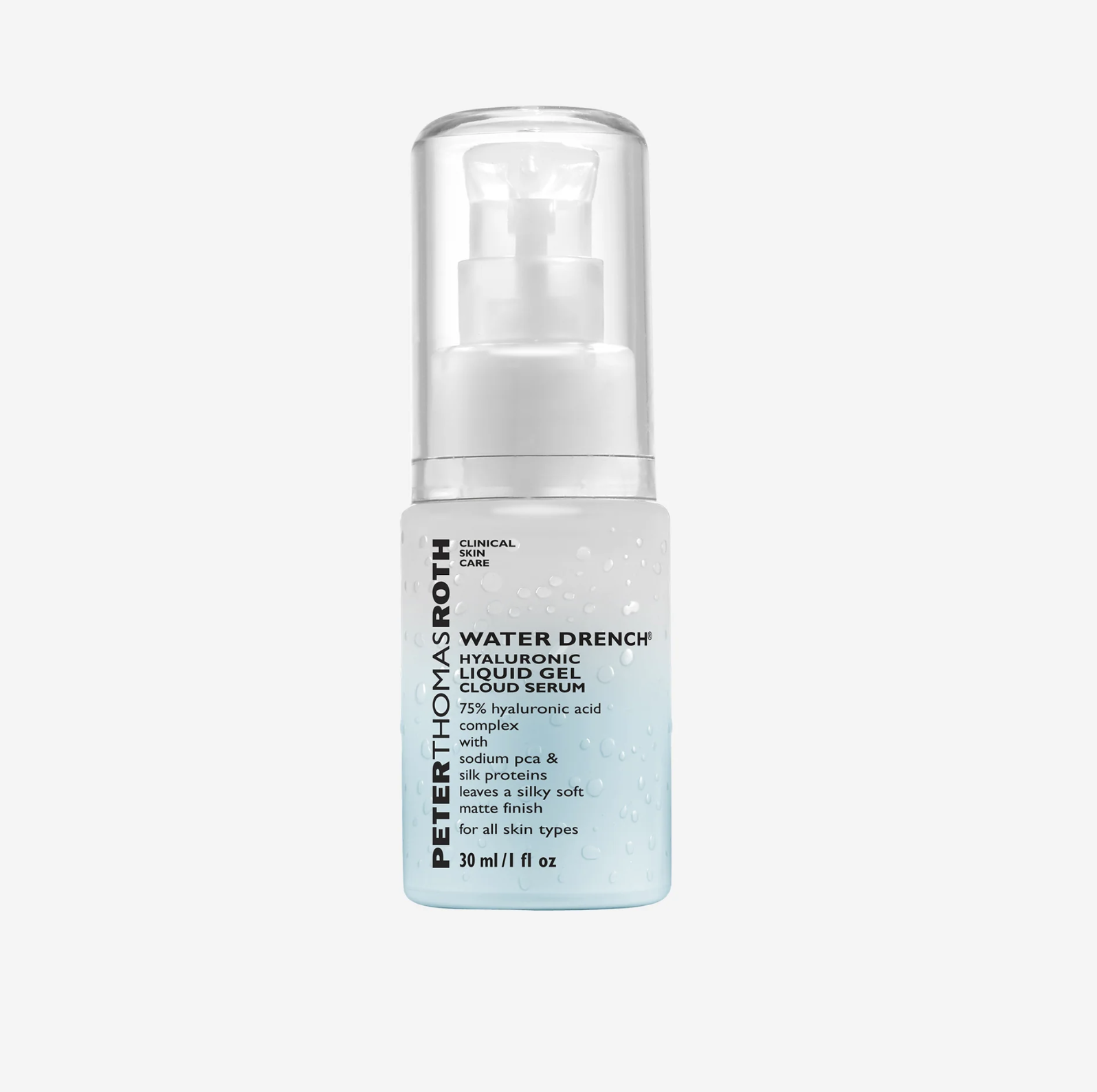 Peter Thomas Roth Water Drench Hyaluronic Cloud Serum - Увлажняющая сыворотка для лица с гиалуроновой кислотой Peter Thomas Roth Water Drench Hyaluronic Cloud Serum - Увлажняющая сыворотка для лица с гиалуроновой кислотой