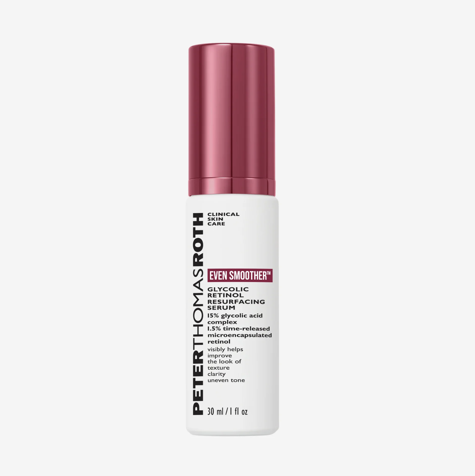 Peter Thomas Roth Even Smoother Glycolic Retinol Resurfacing Serum - Восстанавливающая сыворотка для лица с ретинолом и гликолевой кислотой Peter Thomas Roth Even Smoother Glycolic Retinol Resurfacing Serum - Восстанавливающая сыворотка для лица с ретинолом и гликолевой кислотой