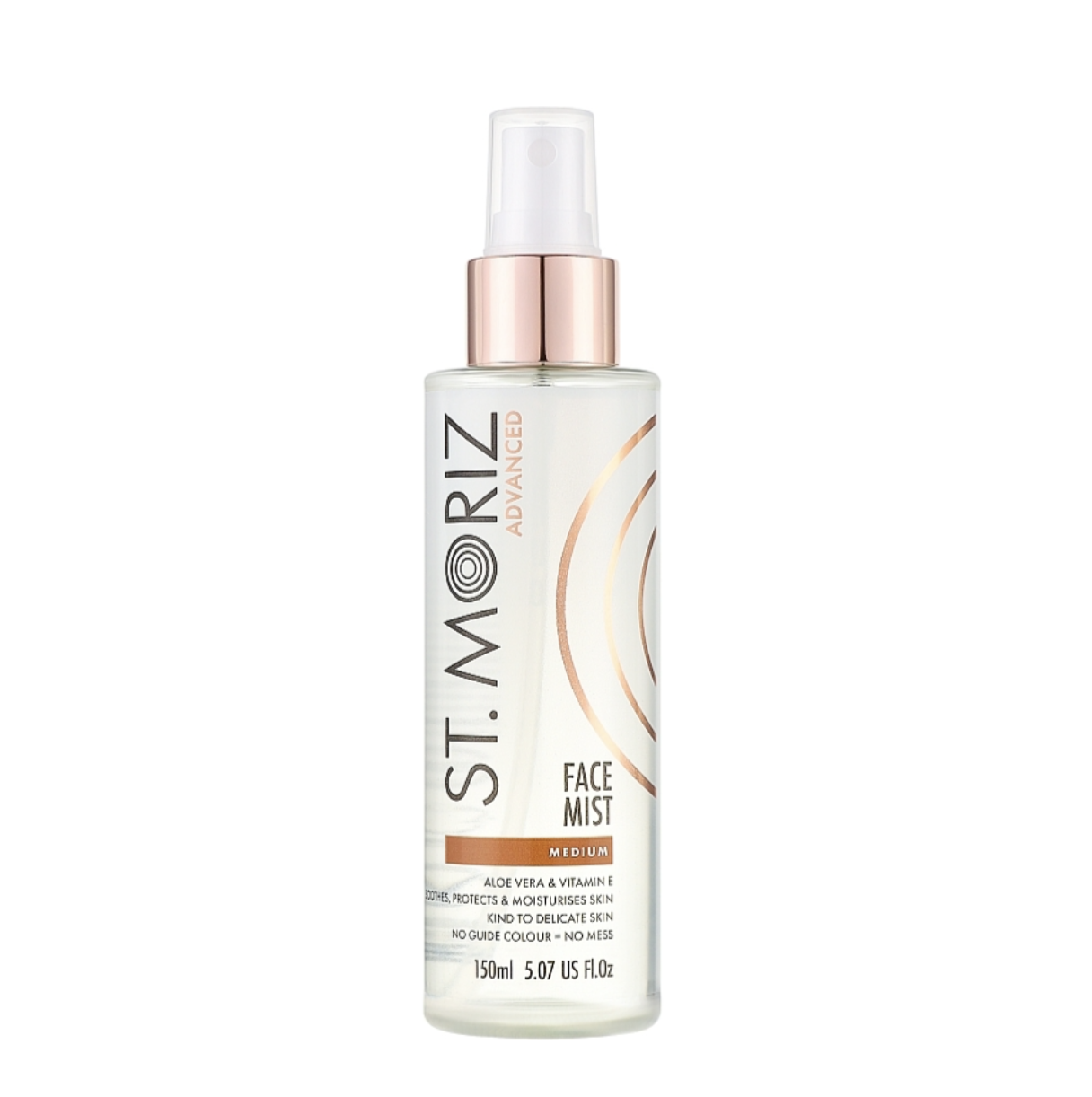 ST.MORIZ Advanced Gradual Self Tanning Face Mist Medium - Автобронзат-спрей для обличчя