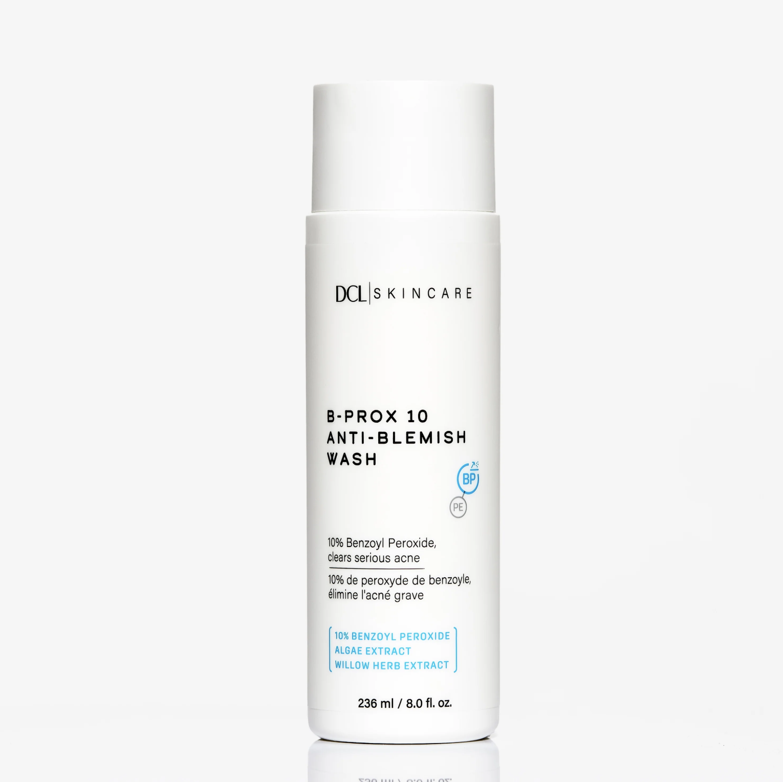 DCL B Prox 10 Anti Blemish Wash - Очищающее средство с бензоил пероксидом 10% для кожи с акне
