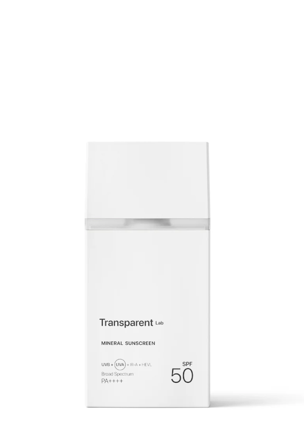 Transparent Lab Mineral Sunscreen - Минеральный солнцезащитный крем