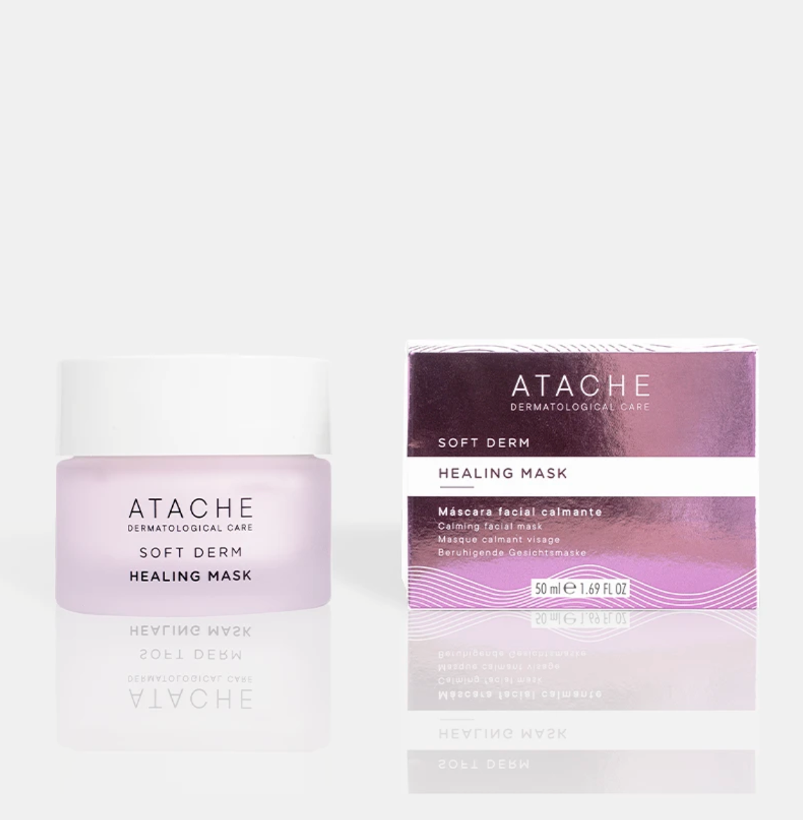 ATACHE Soft Derm Healing Mask - Успокаивающая анти-стресс маска ATACHE Soft Derm Healing Mask - Успокаивающая анти-стресс маска