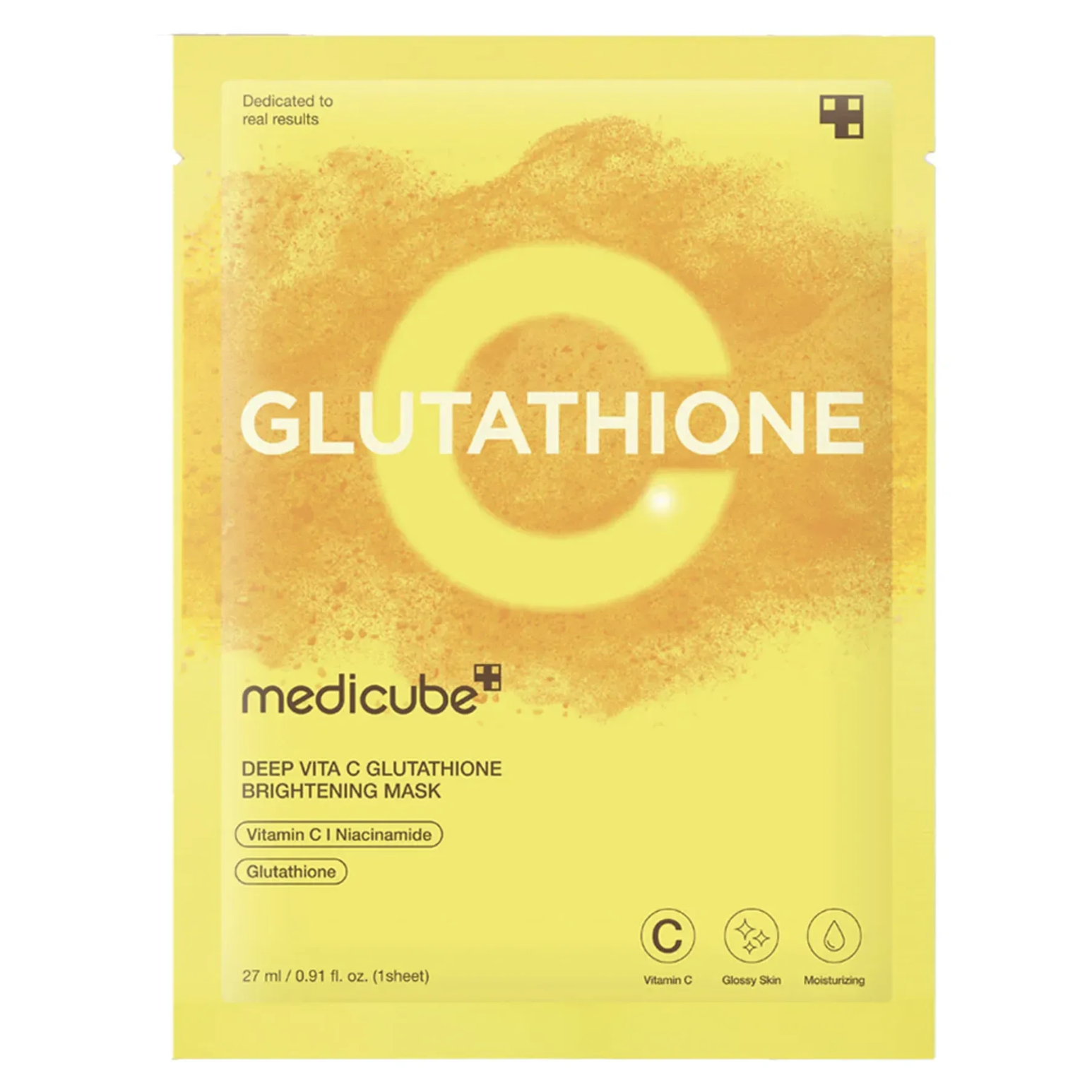 Medicube Deep Vita C Glutatihione Brightening Mask - Тканевая маска с витамином С и глутатионом Medicube Deep Vita C Glutatihione Brightening Mask - Тканевая маска с витамином С и глутатионом