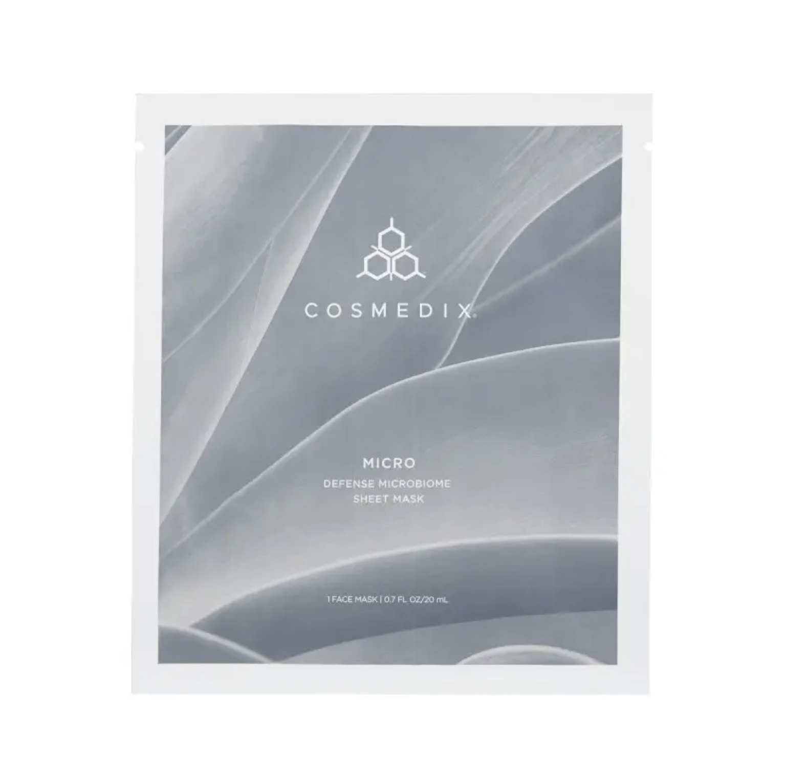 Cosmedix Micro Defense Microbiome Sheet Mask - Відновлююча маска з пребіотиками