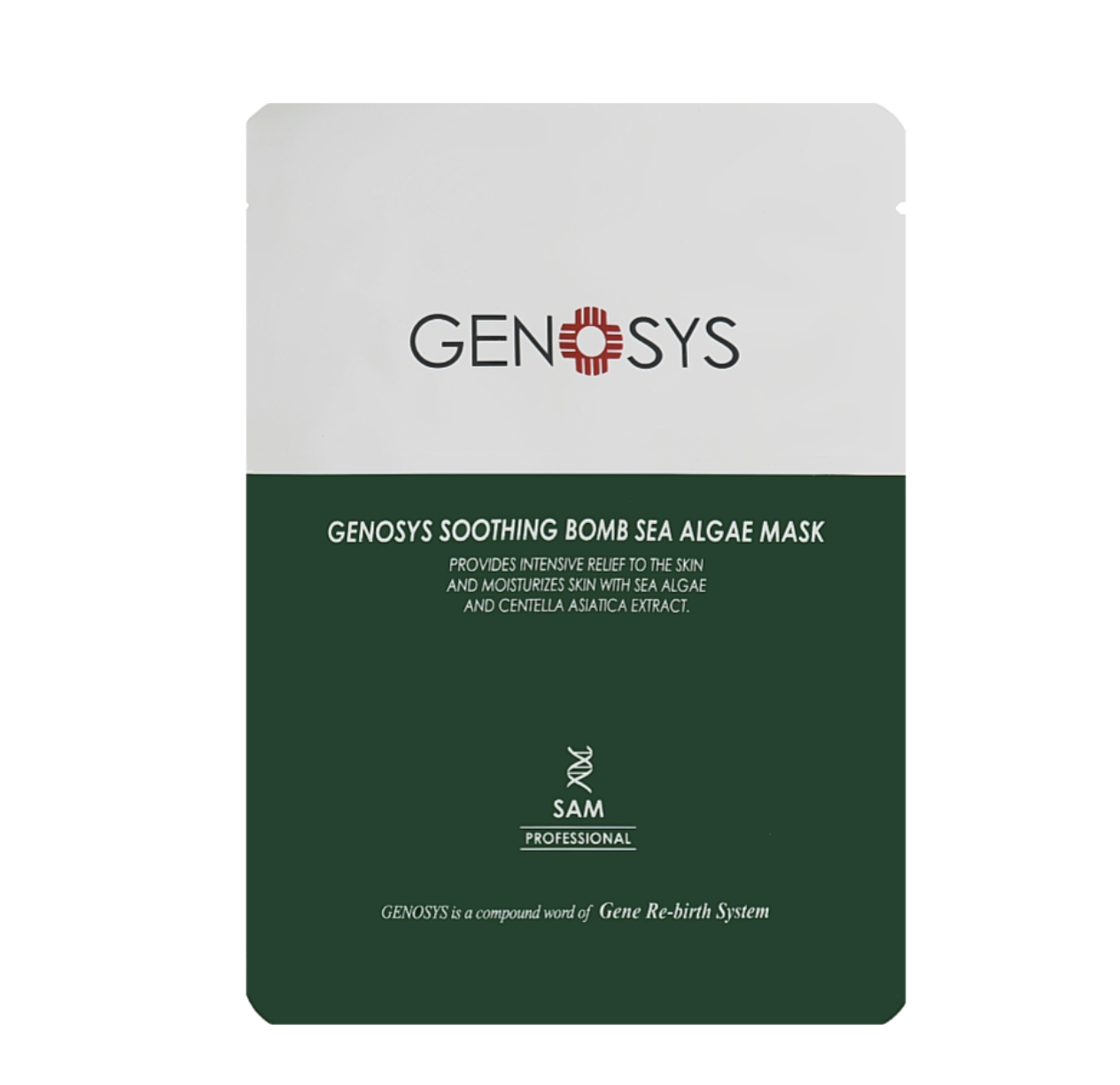 Genosys Soothing Bomb Sea Algae Mask - Успокаивающая маска из морских водорослей