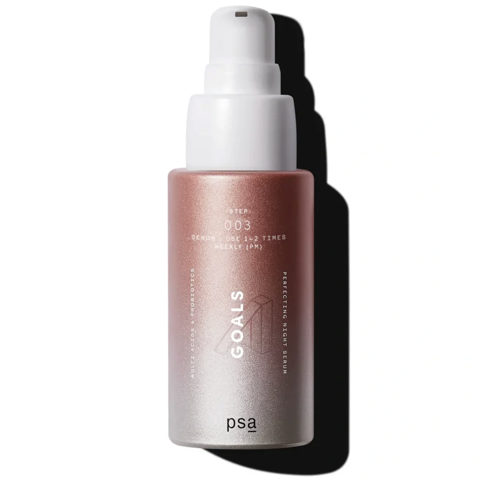 PSA Goals Multi Acids & Probiotics Perfecting Night Serum - Ночная антиоксидантная сыворотка