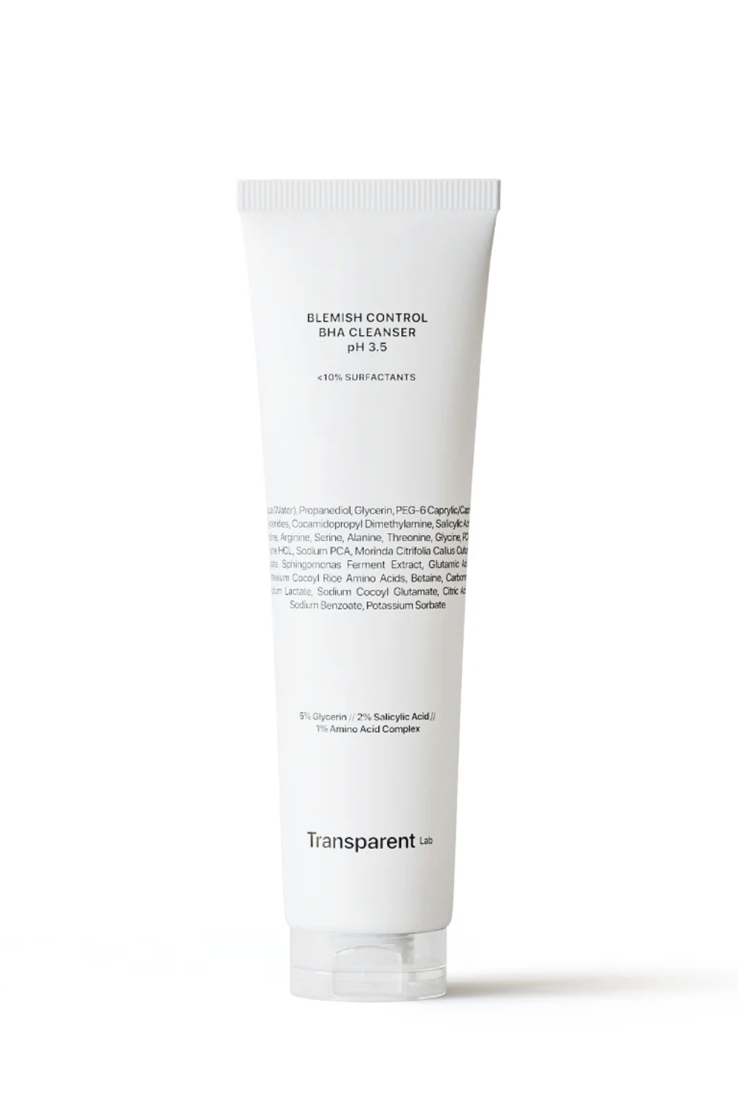 Transparent Lab Blemish Control BHA Cleanser PH 3.5 - Очищающий гель для склонной к высыпаниям кожи