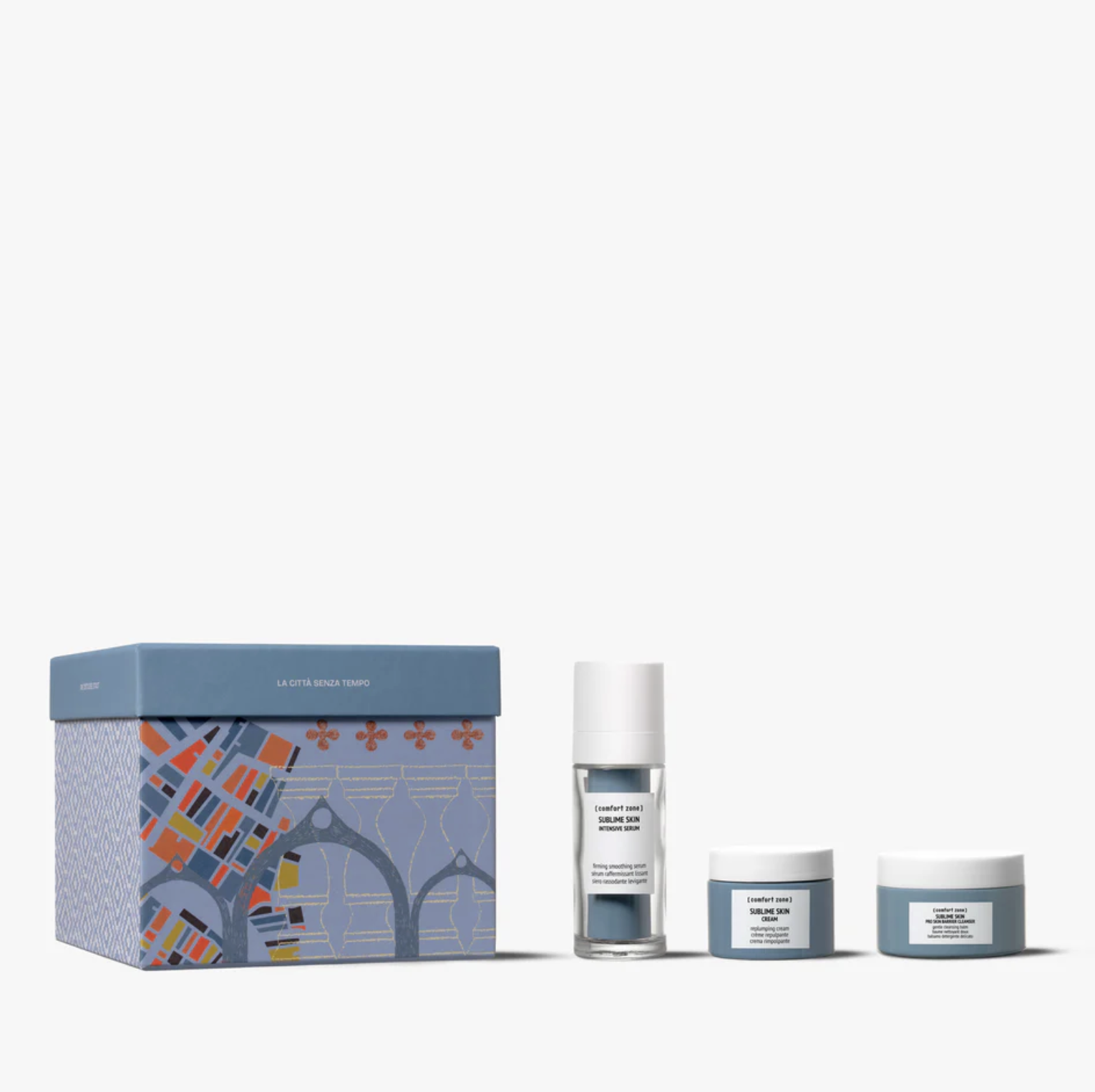 Comfort Zone Kit The Timeless City - Набір для відновлення та підтяжки обличчя Comfort Zone Kit The Timeless City - Набір для відновлення та підтяжки обличчя