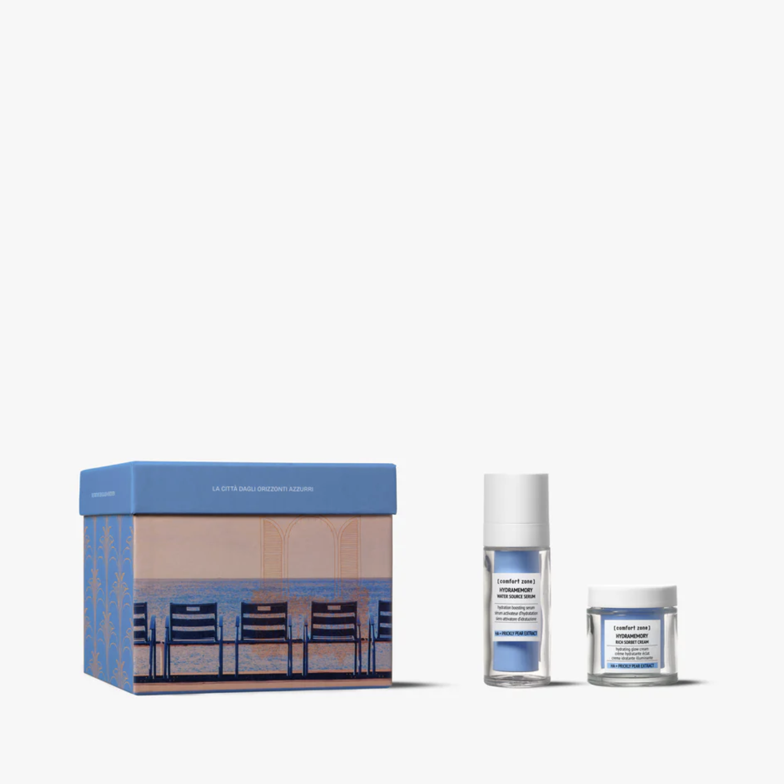 Comfort Zone Kit The City Of Blue Horizons - Набор для увлажнения и сияния лица