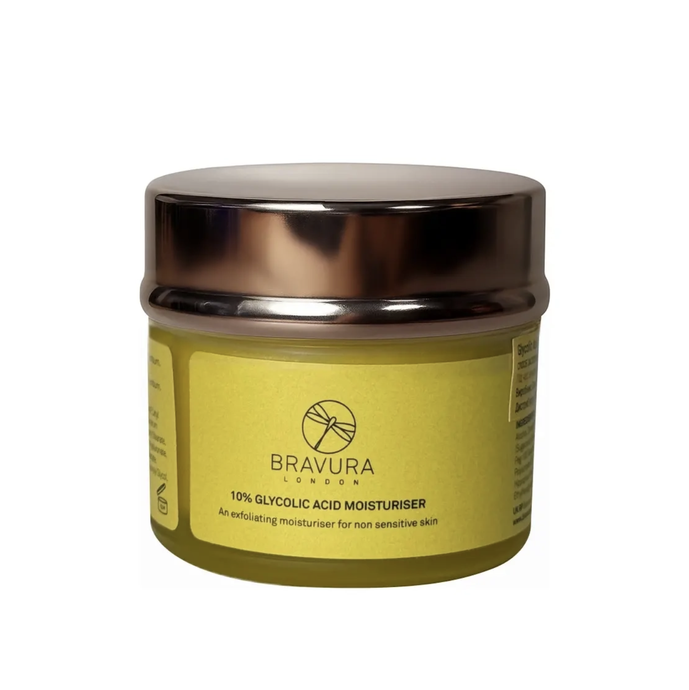 Bravura London Glycolic Acid 10% Moisturiser - Нічний крем на основі гліколевої кислоти 10%