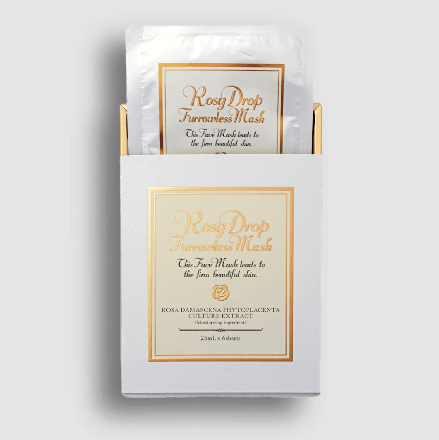 Rosy Drop Furrowless Mask - Маска для лица