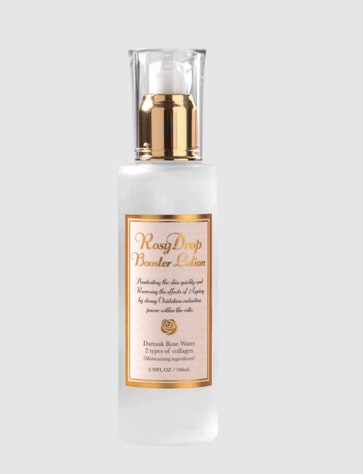 Rosy Drop Booster Lotion - Тонер з екстрактом троянди