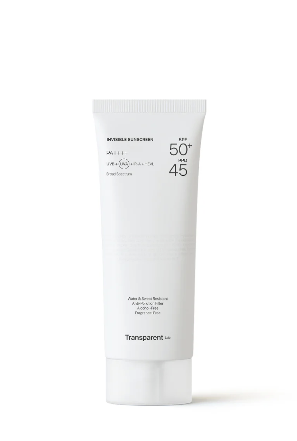 Transparent Lab Invisible Sunscreen SPF 50+ - Невидимый солнцезащитный крем SPF 50+ Transparent Lab Invisible Sunscreen SPF 50+ - Невидимый солнцезащитный крем SPF 50+