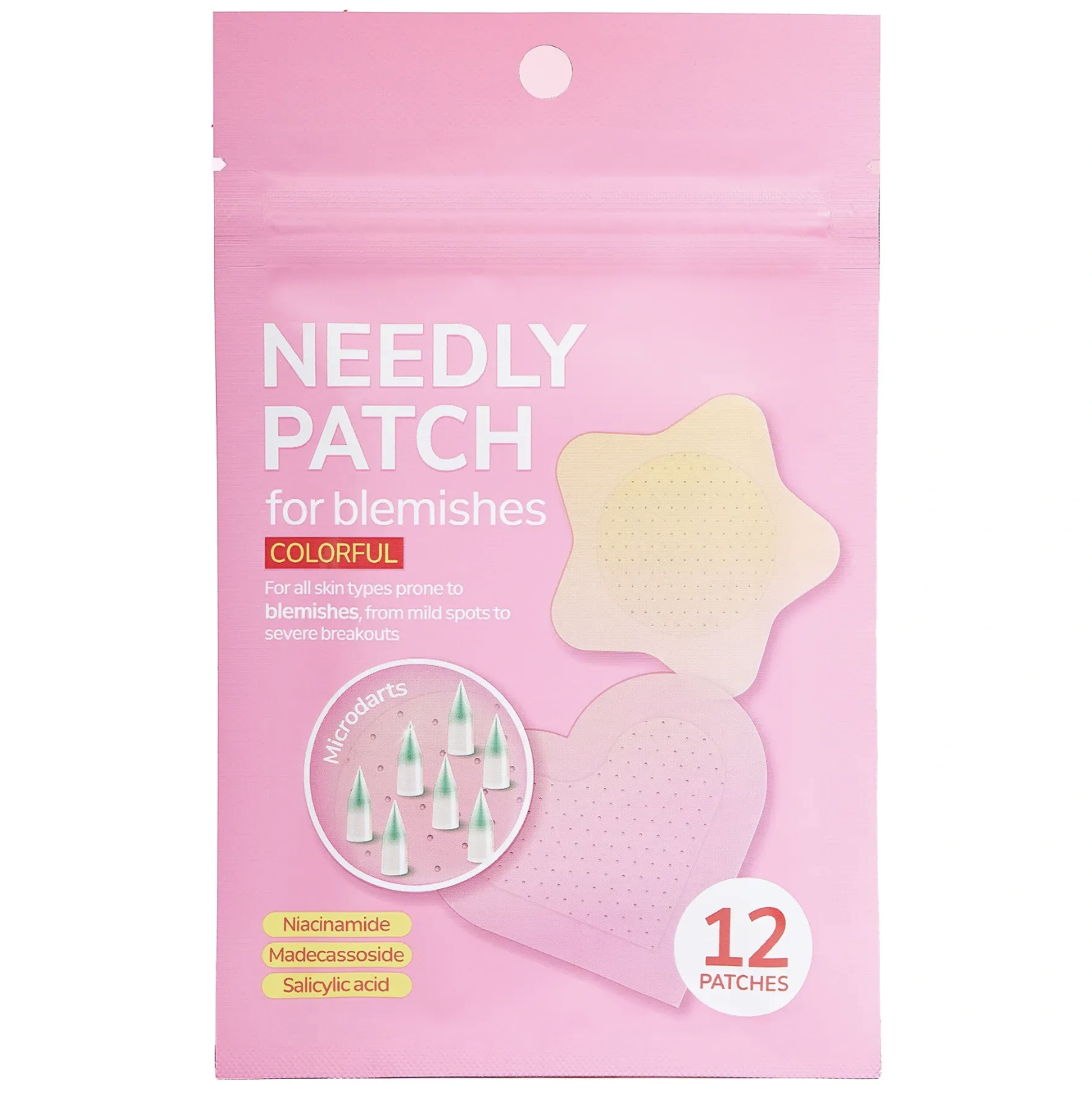 Needly Patch For Blemishes Colorful - Микроигольные патчи от прыщей Needly Patch For Blemishes Colorful - Микроигольные патчи от прыщей