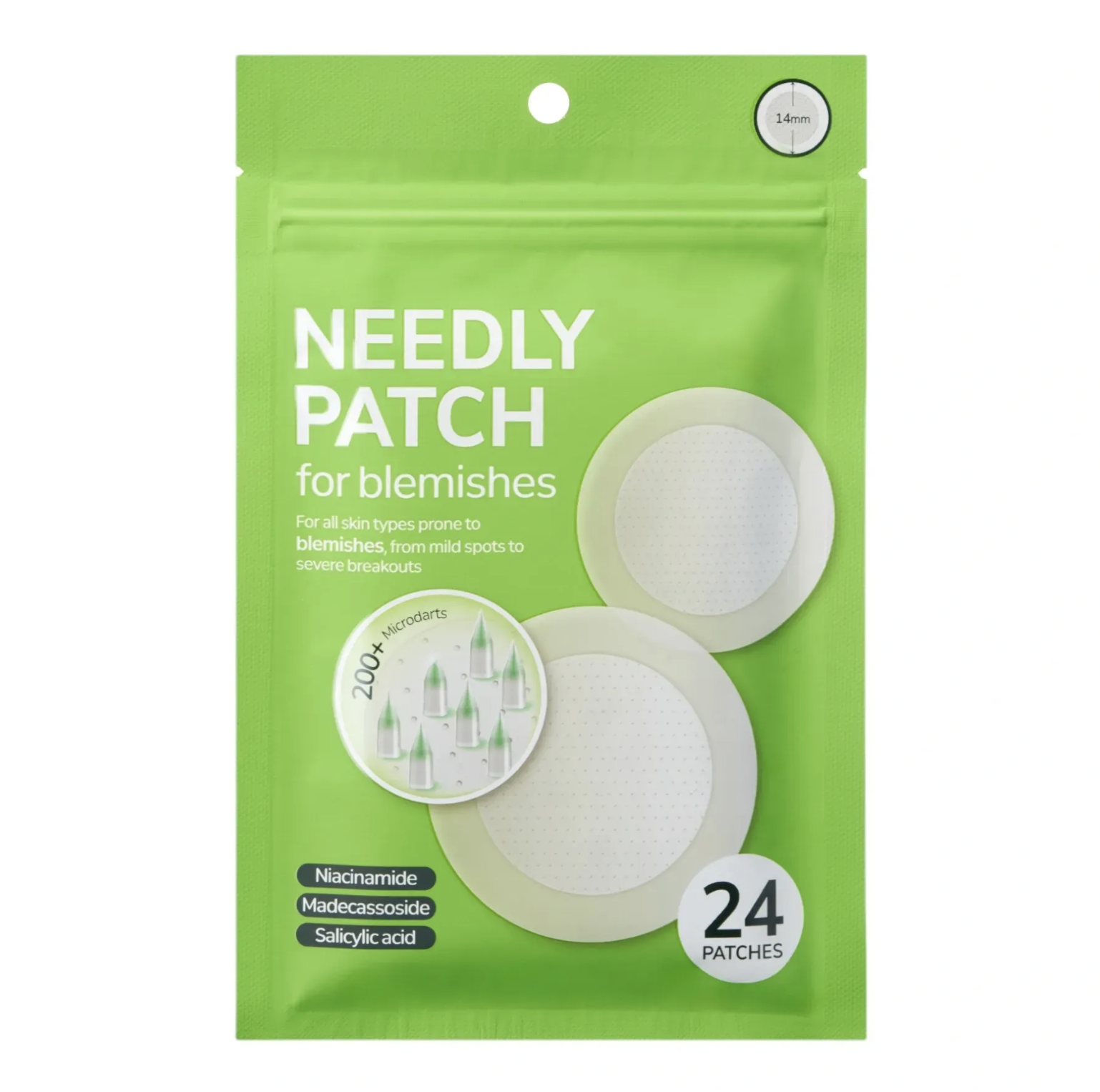 Needly Patch For Blemishes - Микроигольные патчи против воспалений и высыпаний Needly Patch For Blemishes - Микроигольные патчи против воспалений и высыпаний