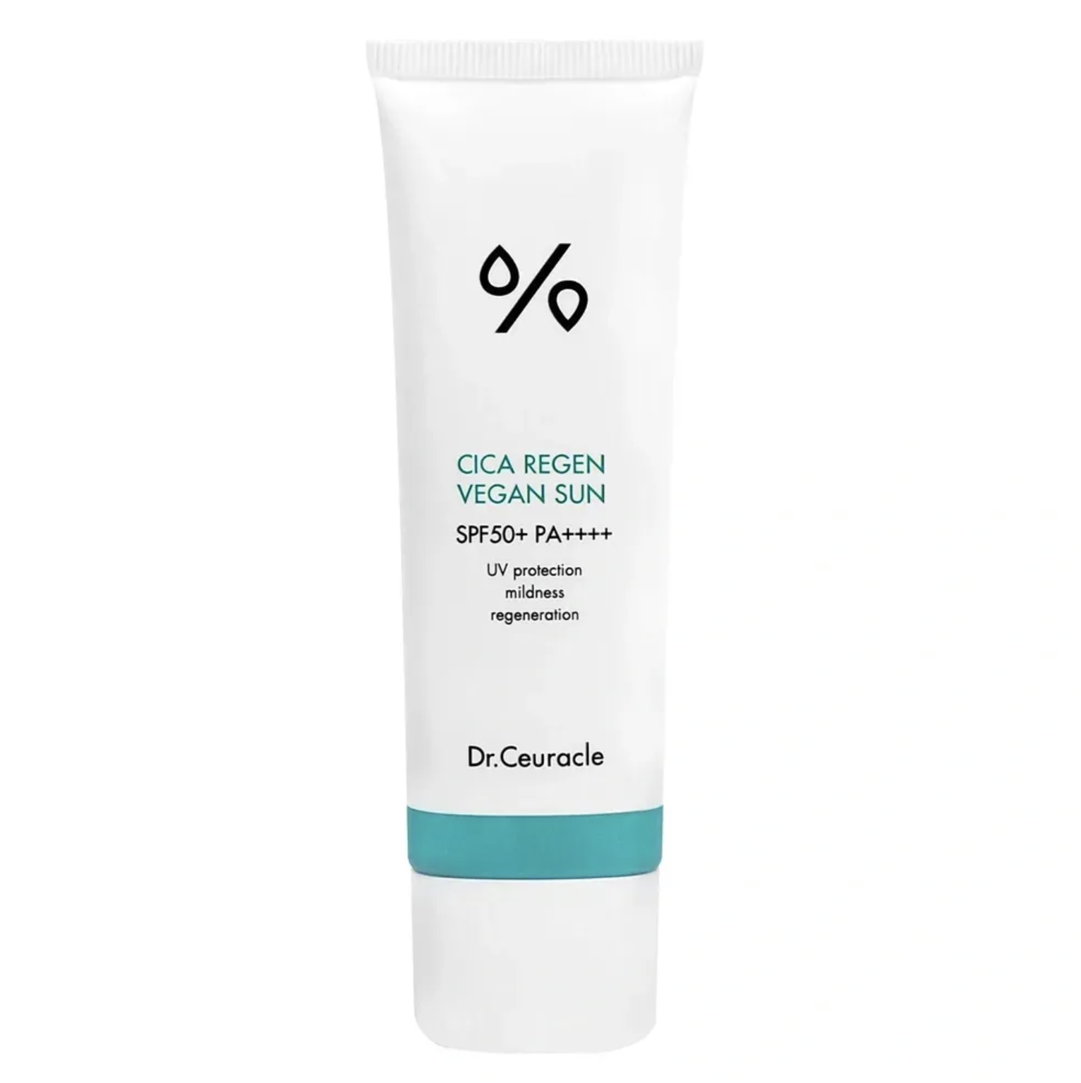 Dr.Ceuracle Cica Regen Vegan Sun SPF50+ PA++++ - Солнцезащитный веганский крем с центелой азиатской