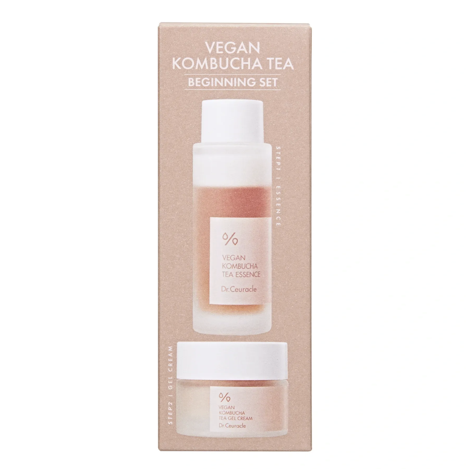 Dr.Ceuracle Vegan Kombucha Beginning Set - Веганский набор по уходу за кожей с комбучей